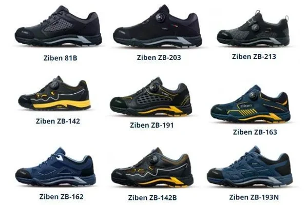 Giá giày bảo hộ ziben